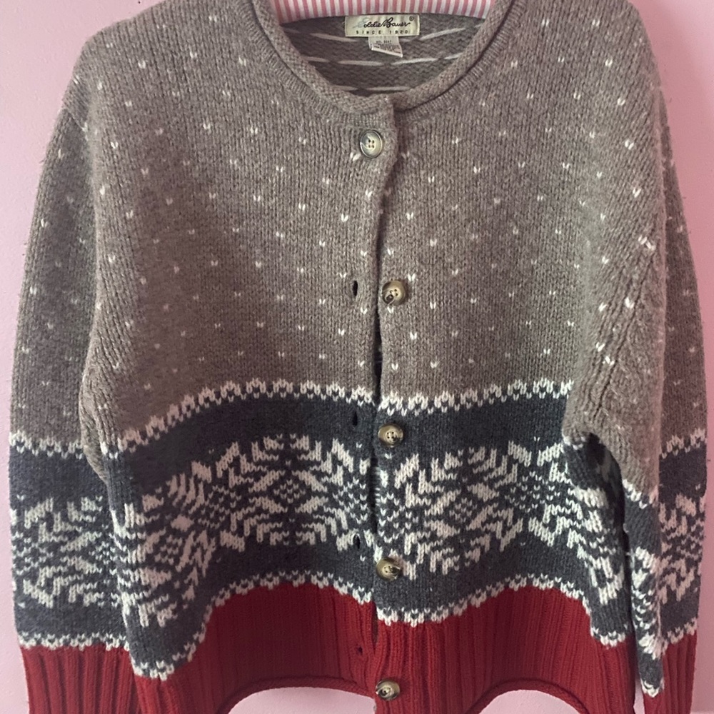 90’s/2000’s Wool Eddie Bauer Cardigan